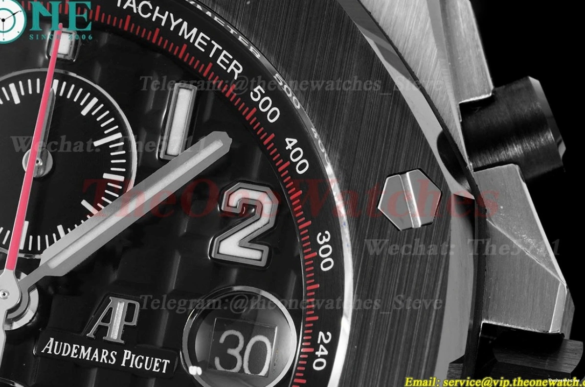 42mm Oak Black Royal Offshore A3126 LE Black SS JJF Num 0207